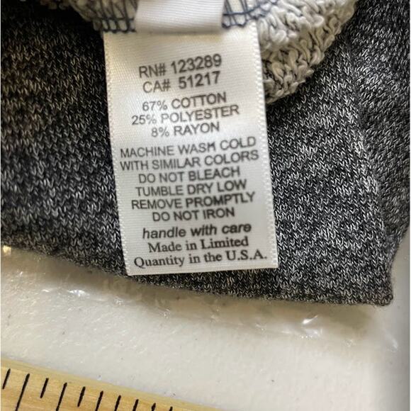 Michael Lauren NWT Diesel Varsity Vintage‎ Sweat Pant Grey Red Yellow Size XS - Picture 3 of 8